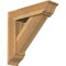 Ekena Millwork Traditional Traditional Rough Sawn Bracket w/ Offset Brace, Western Red Cedar, 8"W x 30"D x 30"H BKT0806X30X30TRA01RWR - alternate 1